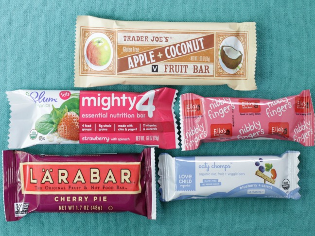 snack bars for toddlers