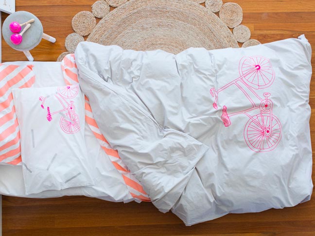 Feliz Australian made children's bedding brand