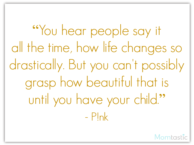 40 best quotes about babies featuring Pink on @ItsMomtastic