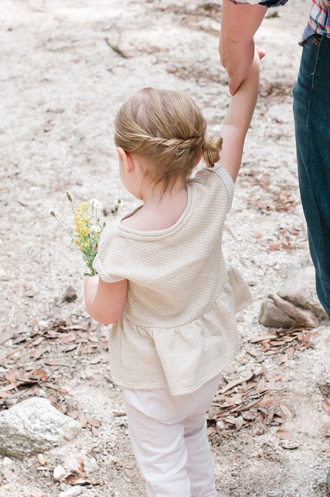 Nature walk with kids