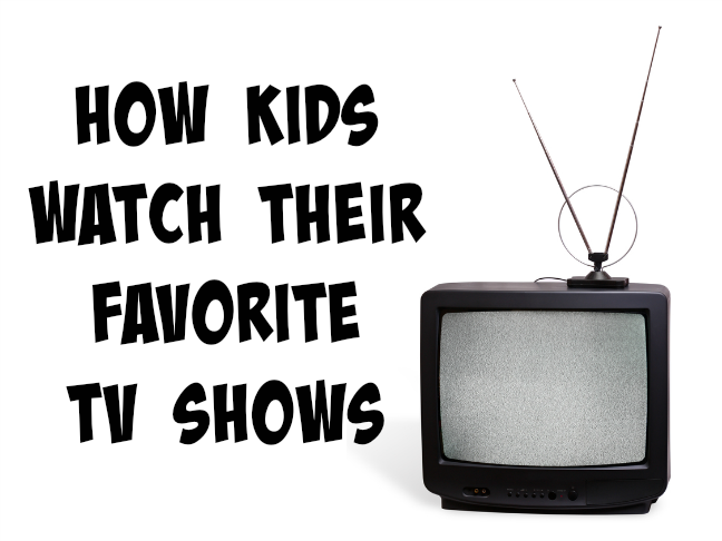 How kids watch their favorite TV shows on @ItsMomtastic by @letmestart