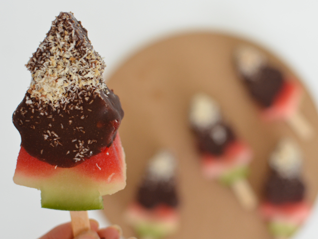 Watermelon Christmas Pops