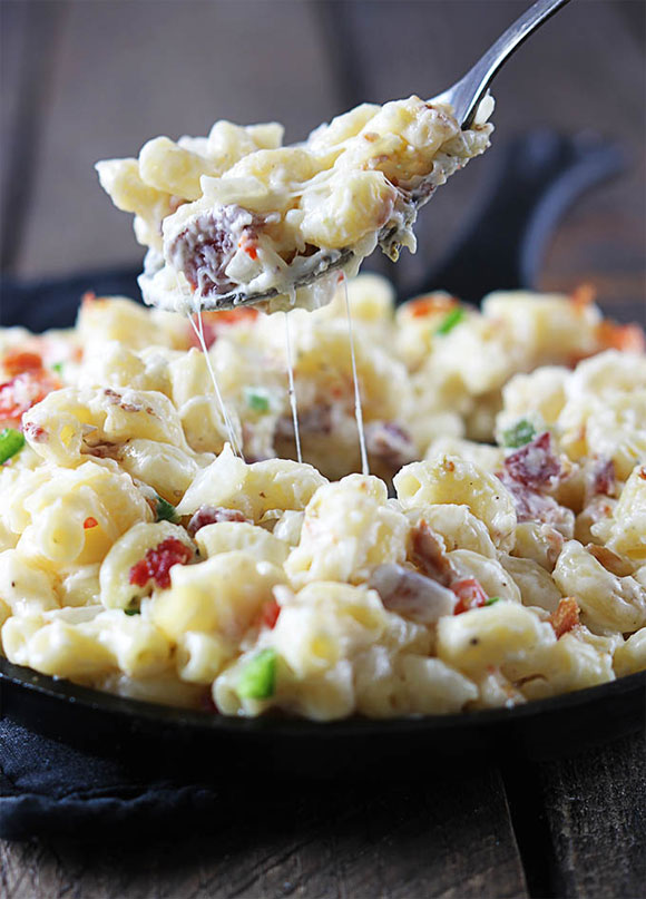 bacon mac and cheese