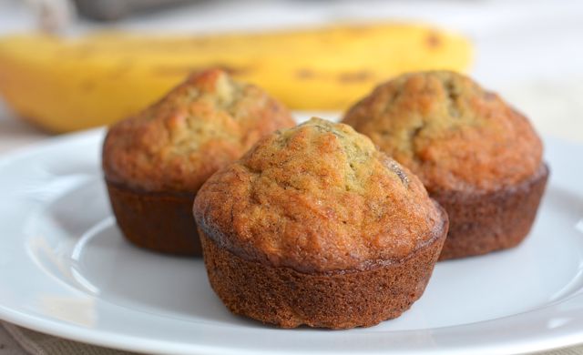 Banana Oatmeal Muffins