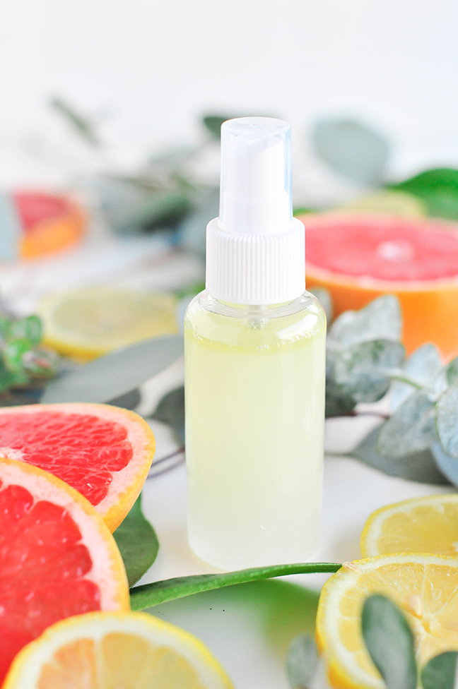 Natural Citrus DIY Bug Spray