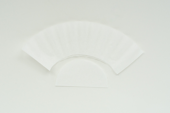 coffee filter cut