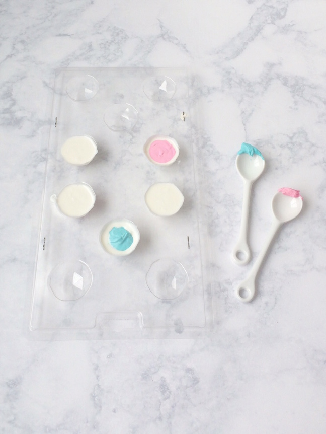 DIY Geometric Gender Reveal Truffles | Shauna Younge