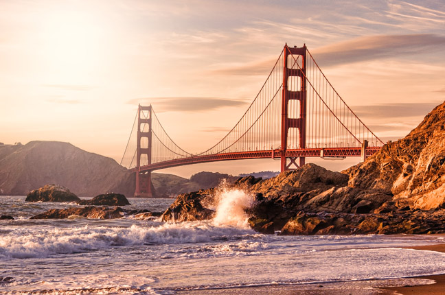 Golden Gate Bridge from Baker Beach