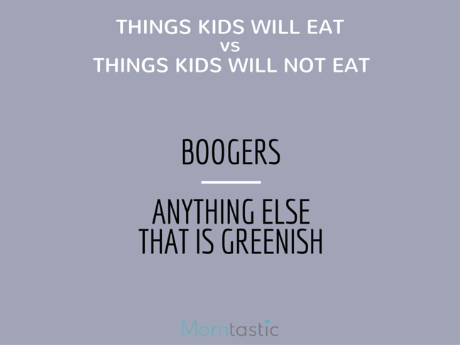 Things Kids Will Eat vs Things Kids Will Not Eat is a funny list for every mom who can relate Parenting humor on @ItsMomtastic by @letmestart