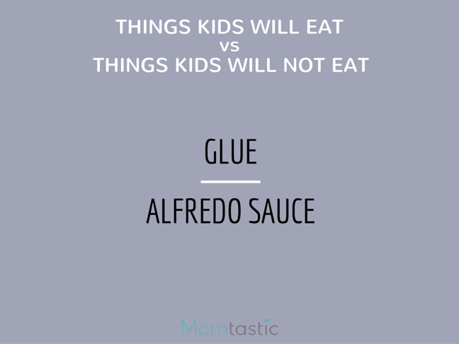 Things Kids Will Eat vs Things Kids Will Not Eat is a funny list for every mom who can relate Parenting humor on @ItsMomtastic by @letmestart