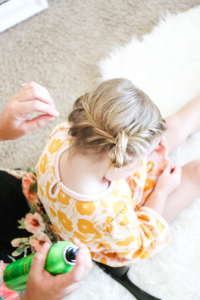 braiding toddler hair