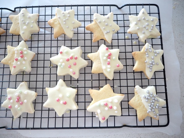 Shortbread Stars for Christmas