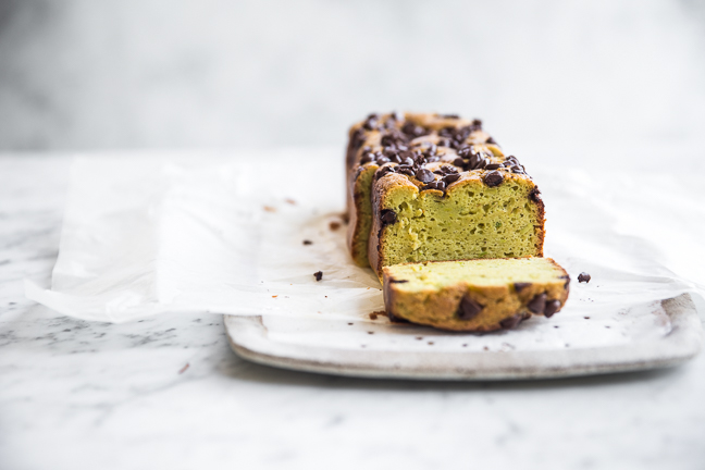 Avocado And Chocolate Chip Pound Cake