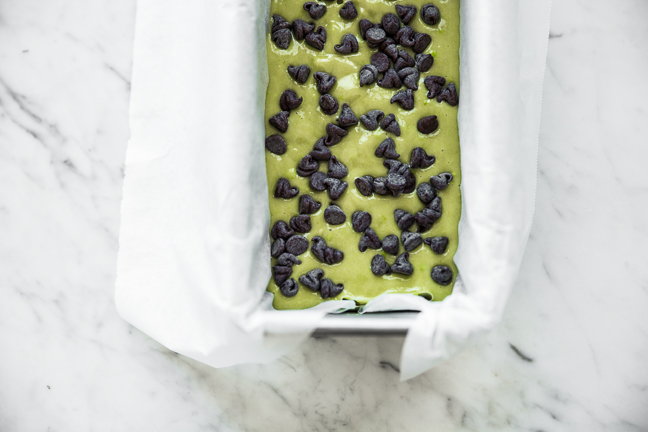 Avocado And Chocolate Chip Pound Cake