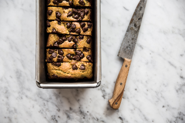 Avocado And Chocolate Chip Pound Cake