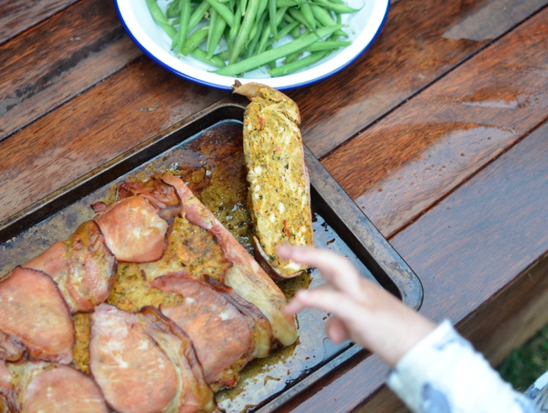 Easy Chicken and Bacon Meatloaf Recipe