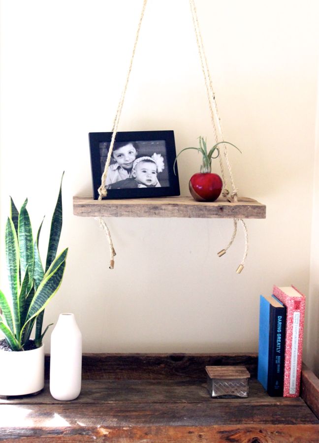 swing wood shelf anthropologie