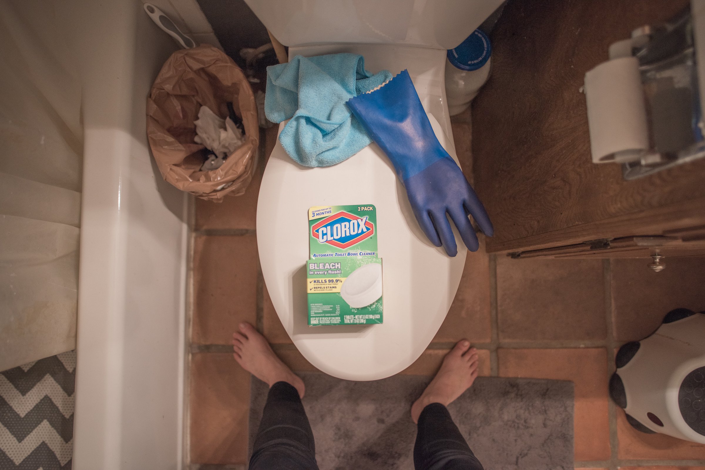 8 Mistakes you're making cleaning the bathroom