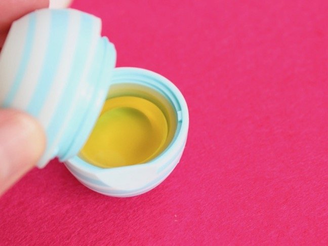 Trash To Treasure: How to Refill Colorful Empty EOS Containers With Homemade Lip Balm