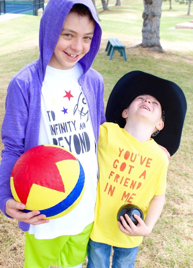 DIY Toy Story T-Shirts