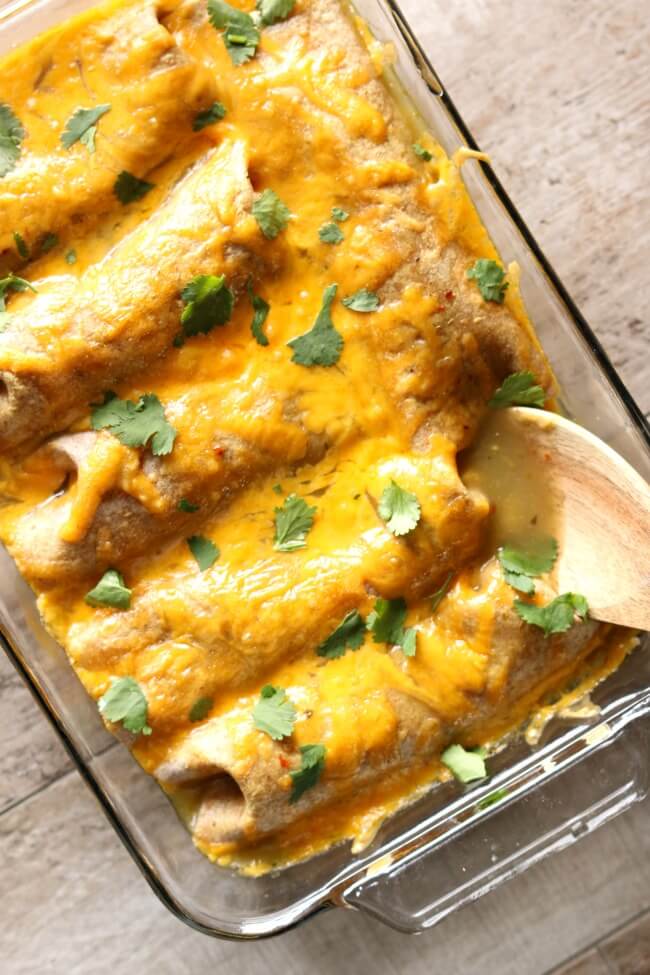 Easy Breakfast Enchiladas