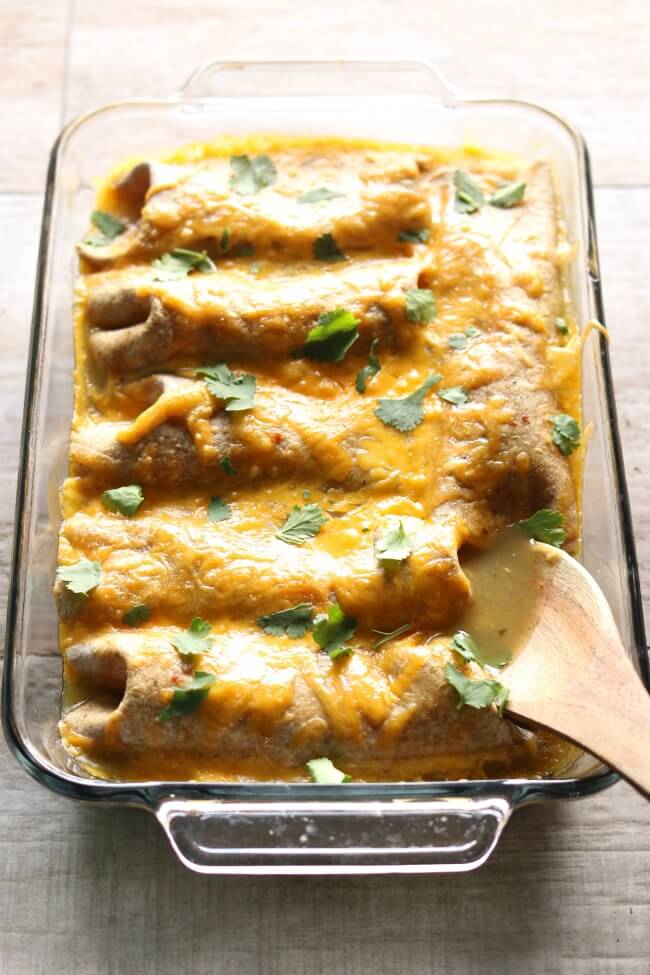 Easy Breakfast Enchiladas