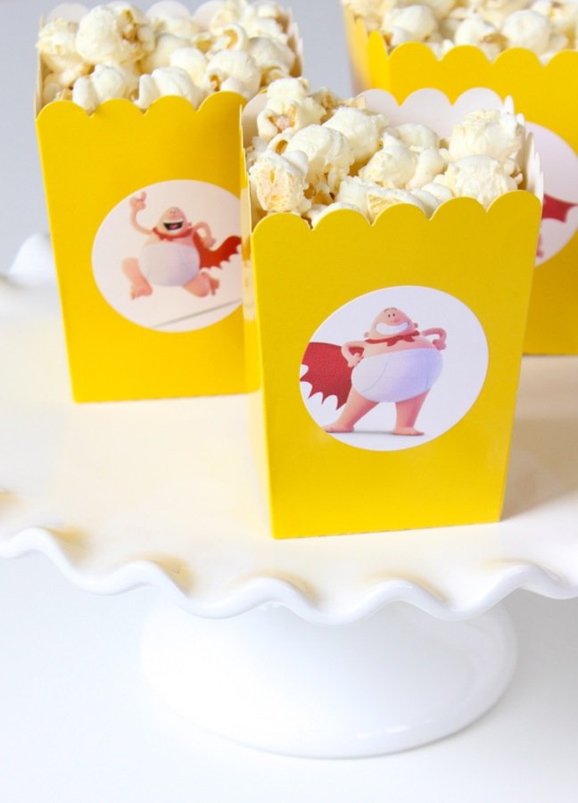 yellow-popcorn-boxes-with-captain-america-sticker