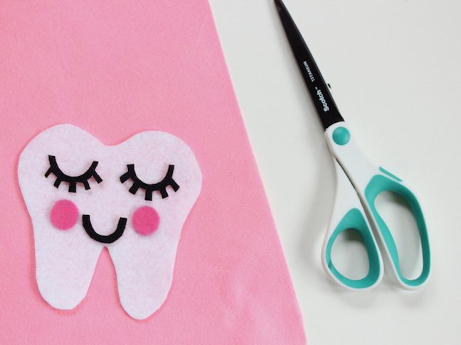 Be Ready For The Tooth Fairy With This DIY Tooth Fairy Pillow