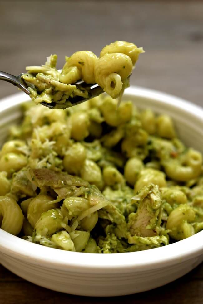 Creamy Pesto Pasta with Chicken