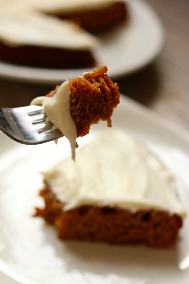 Slow Cooker Pumpkin Cake