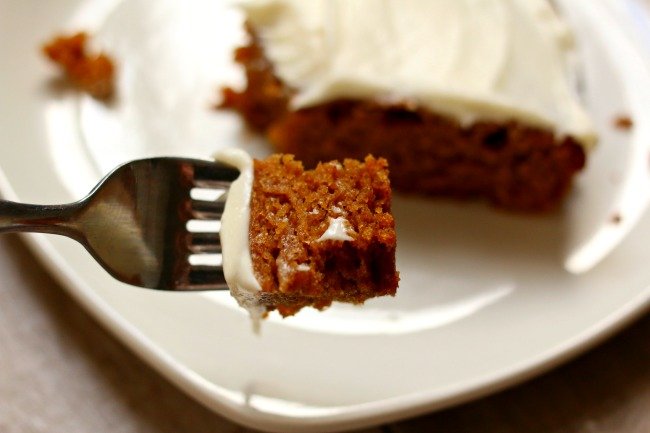 Slow Cooker Pumpkin Cake