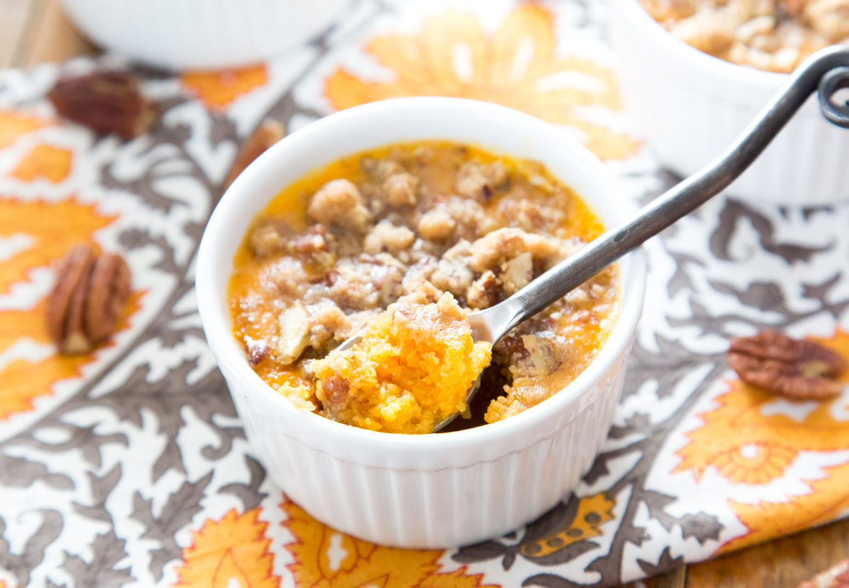 Individual Sweet Potato Casseroles