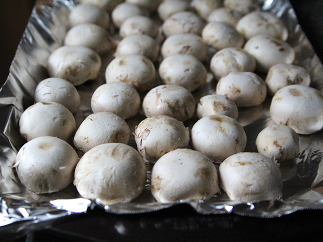 Sundried Tomato Parmesan Stuffed Mushrooms