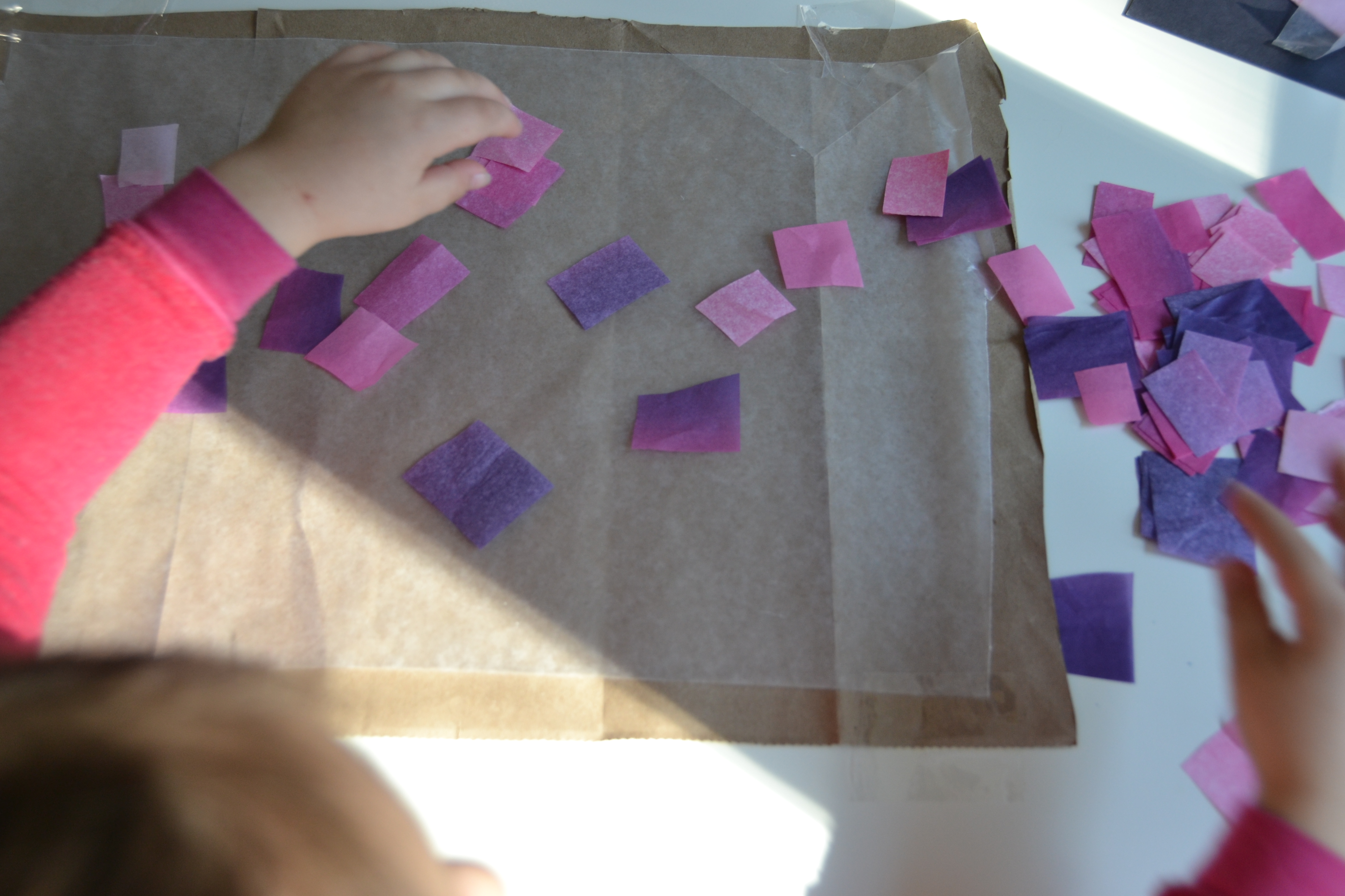 Easy “Stained Glass” Valentines to Make with your Kids