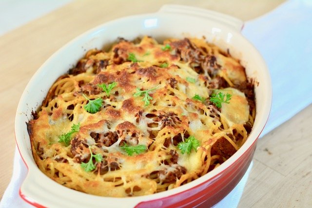 Taco Spaghetti Bake