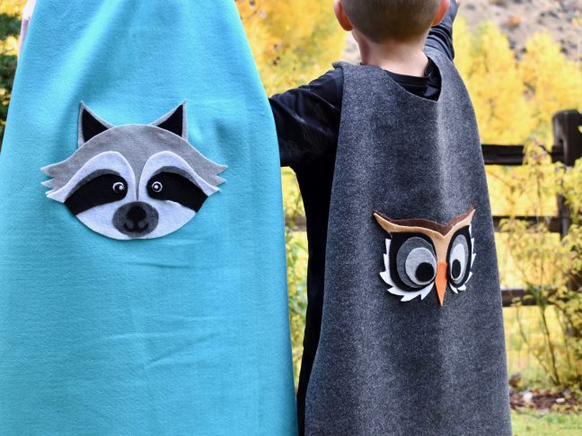 Calling All Superheroes: Make DIY No-Sew Capes This Fall