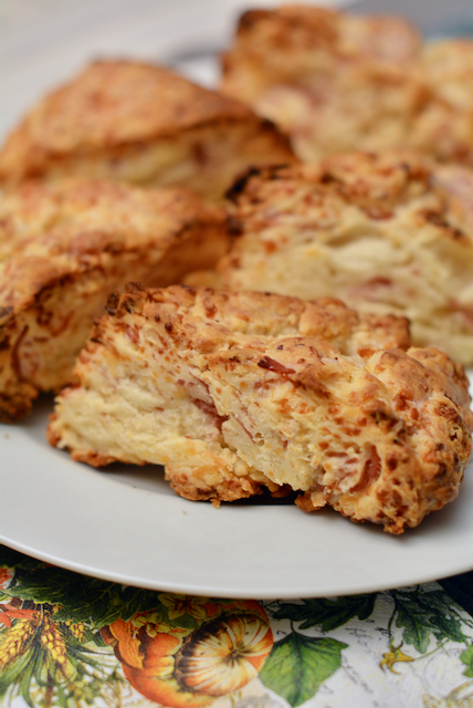 Ham and Cheese Scones