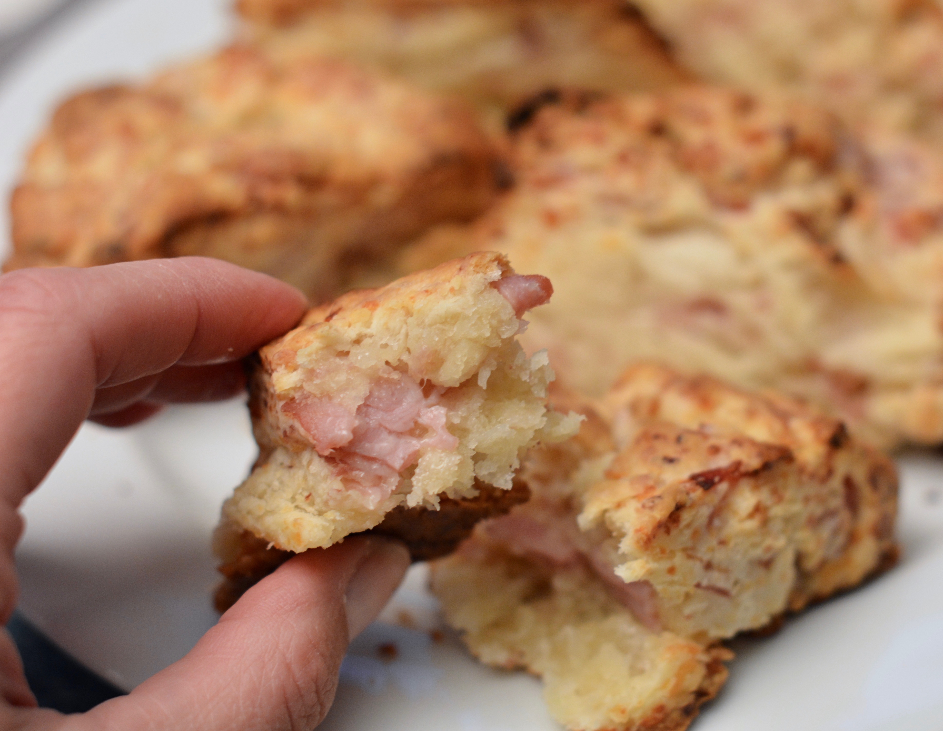 Ham and Cheese Scones