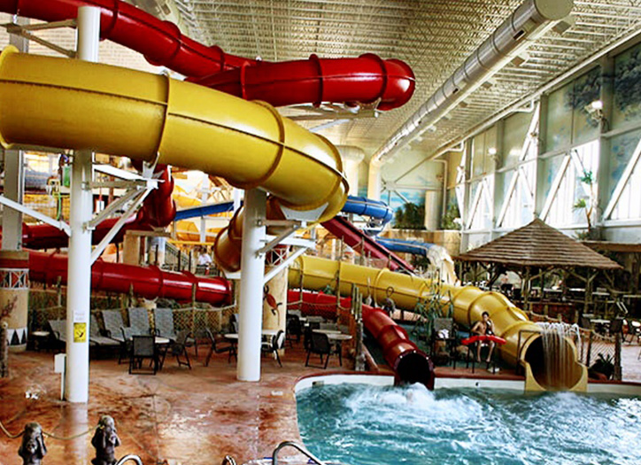 hotels with water parks