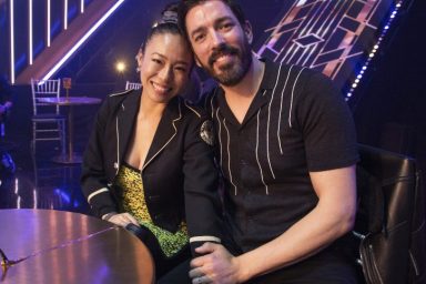 Linda Phan and Drew Scott