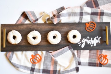 baked pumpkin donuts