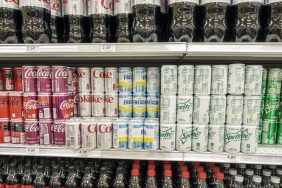 Miami Beach, Florida, Publix grocery store, a variety of Coca Cola products.