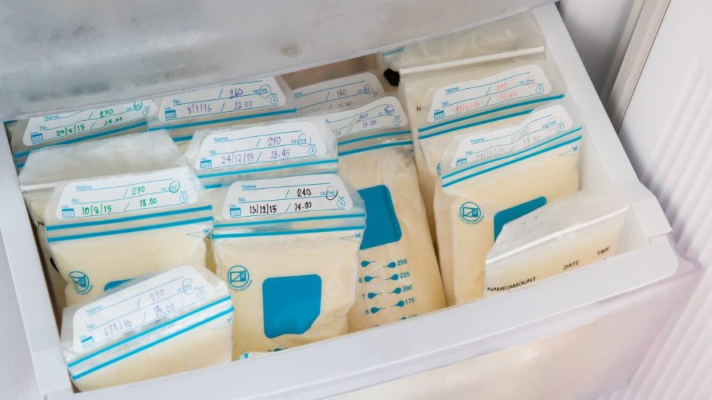 refrigerating breast milk