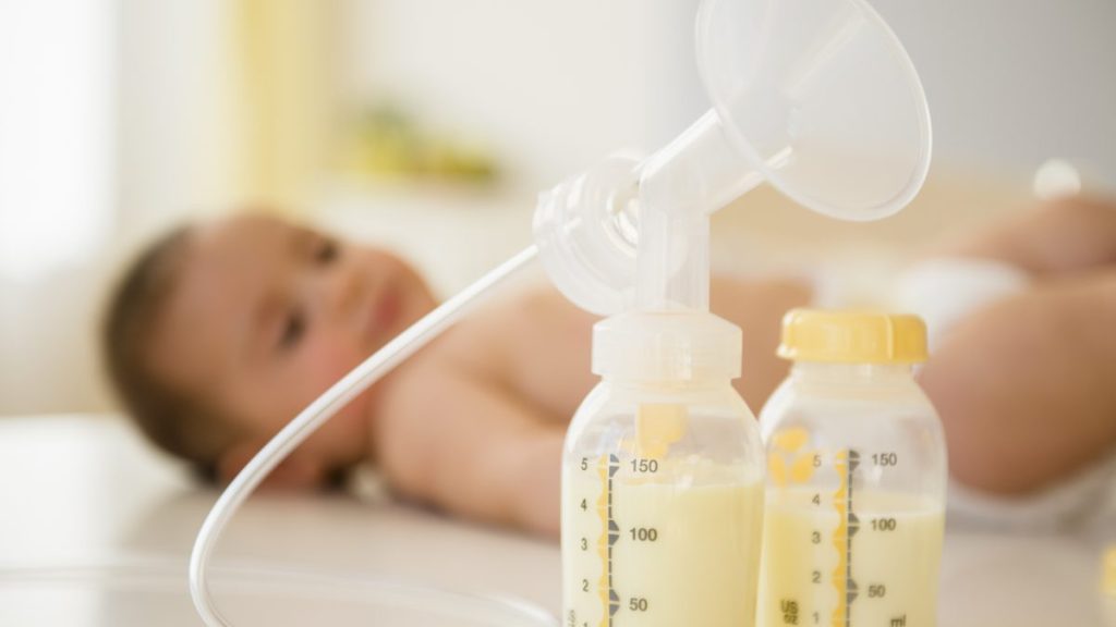 refrigerating breast milk