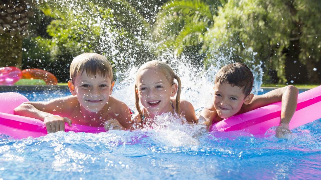 Olympics-themed backyard games kids
