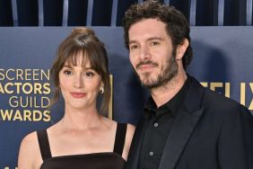 Leighton Meester and Adam Brody attend the 30th Annual Screen Actors Guild Awards