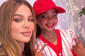 Khloé Kardashian with her daughter True