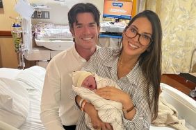 Olivia Munn with husband John Mulaney and new baby.