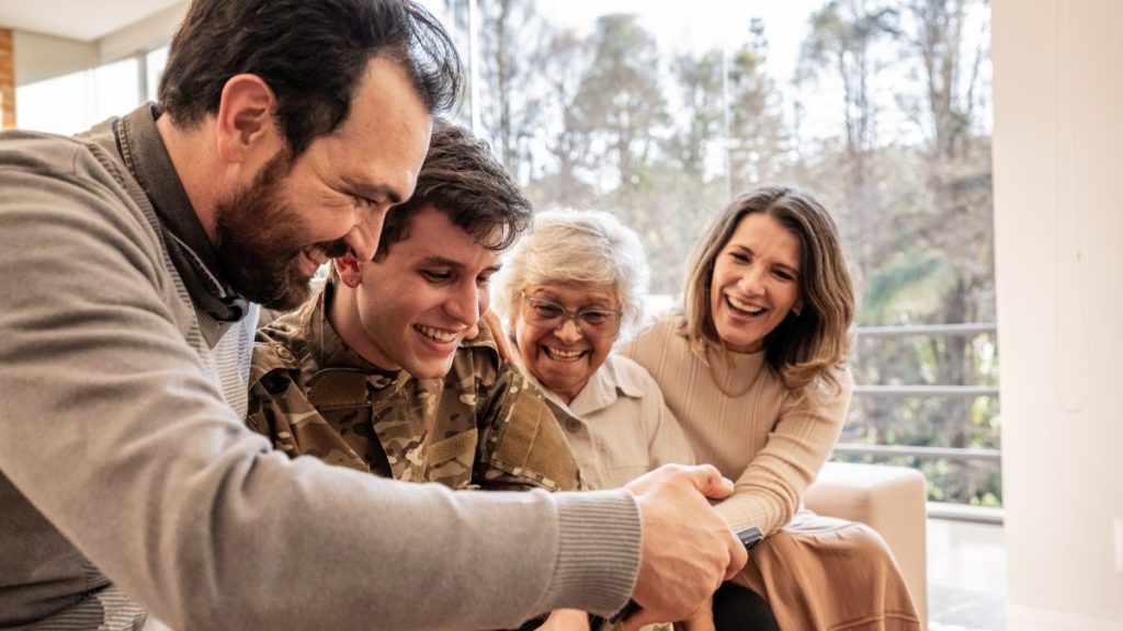 celebrate Veterans Day family