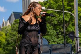 Singer Candiace Dillard Bassett performs live onstage during the NBJC Equity March on June 15, 2024 in Washington, DC.